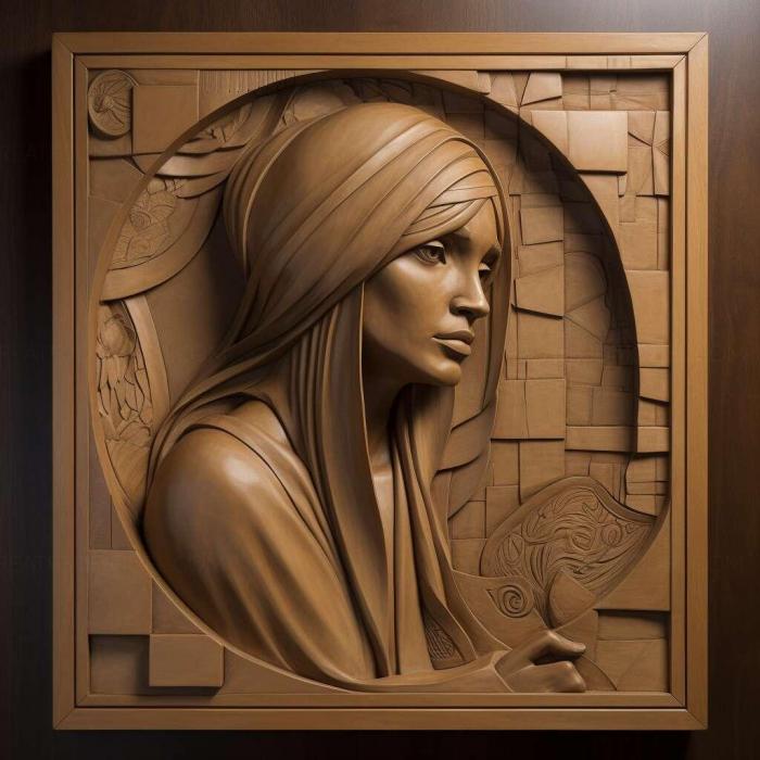 نموذج ثلاثي الأبعاد لآلة CNC 3D Art 